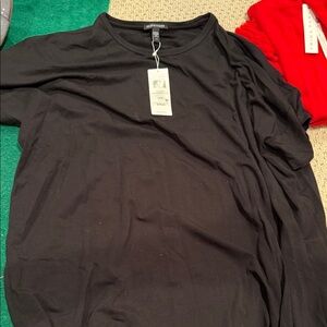 Eileen Fisher Elegant Black Midi Dress